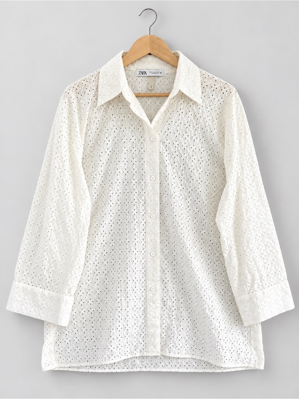 🎉5 for $45🎉 Zara button down shirt top blouse size L